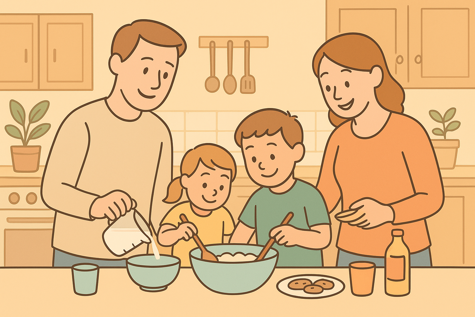 Simple Ways Kids Can Help in the Kitchen (and Learn!)