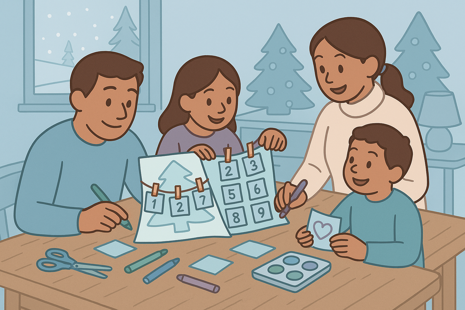 DIY Family Advent Calendar of Kindness