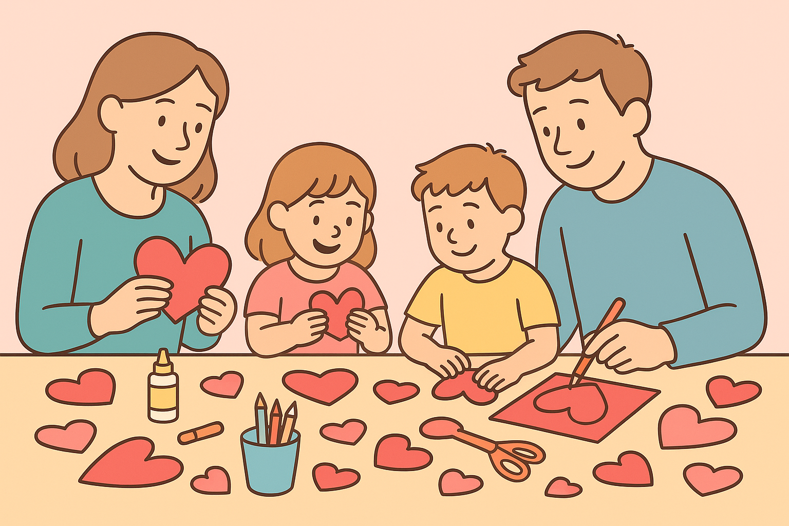 Heartfelt Crafts: Valentine’s Day Activities That Teach Love