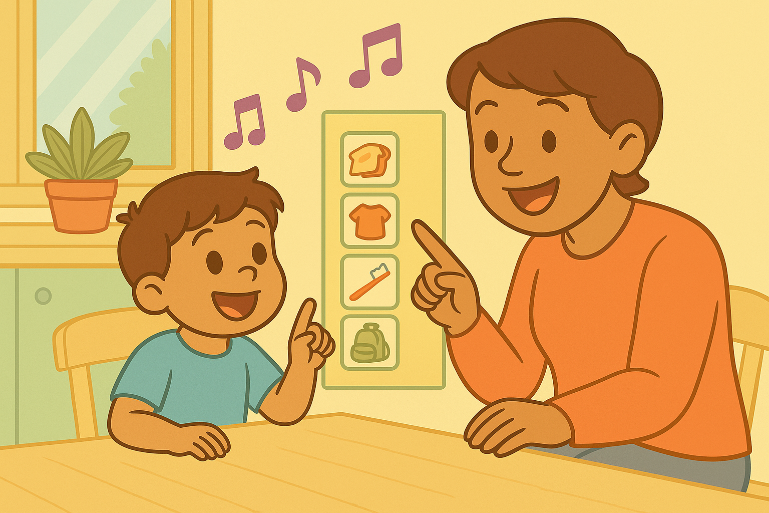 Teaching Time Concepts Through Songs and Routines