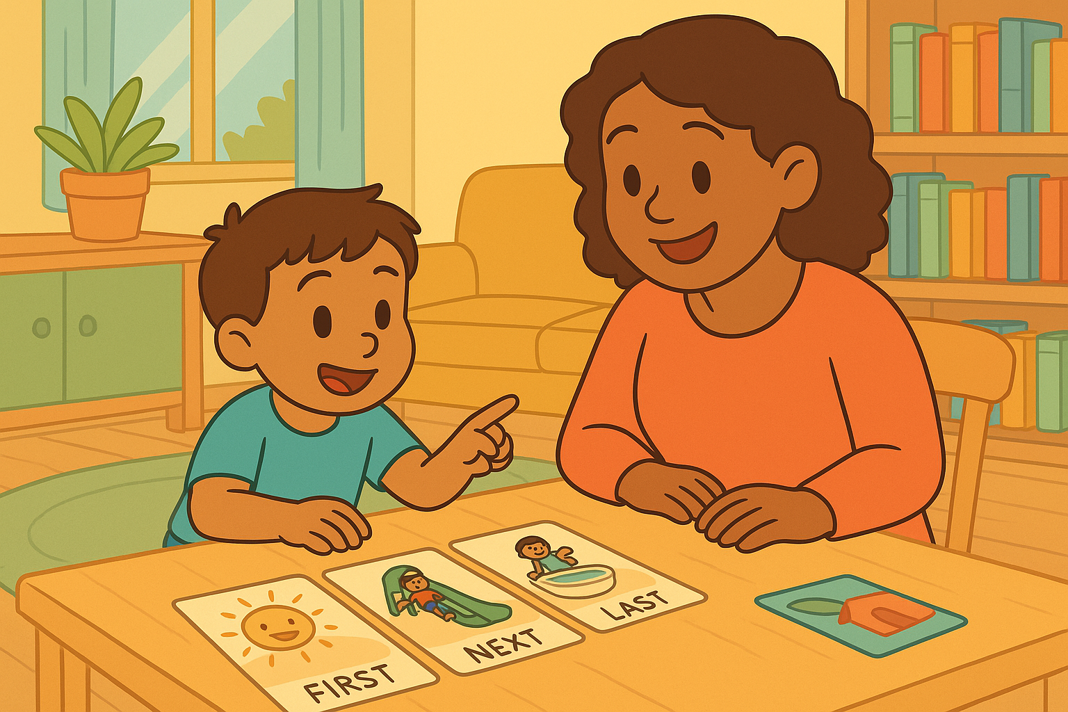 Helping Kids Retell Events in Order