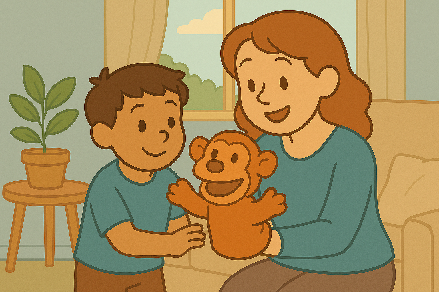 Using Puppets to Teach Emotional Literacy