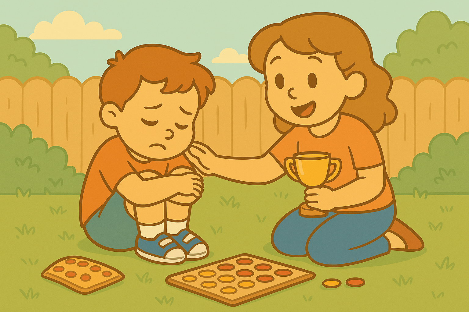 Helping Kids Cope With Losing Games or Competitions