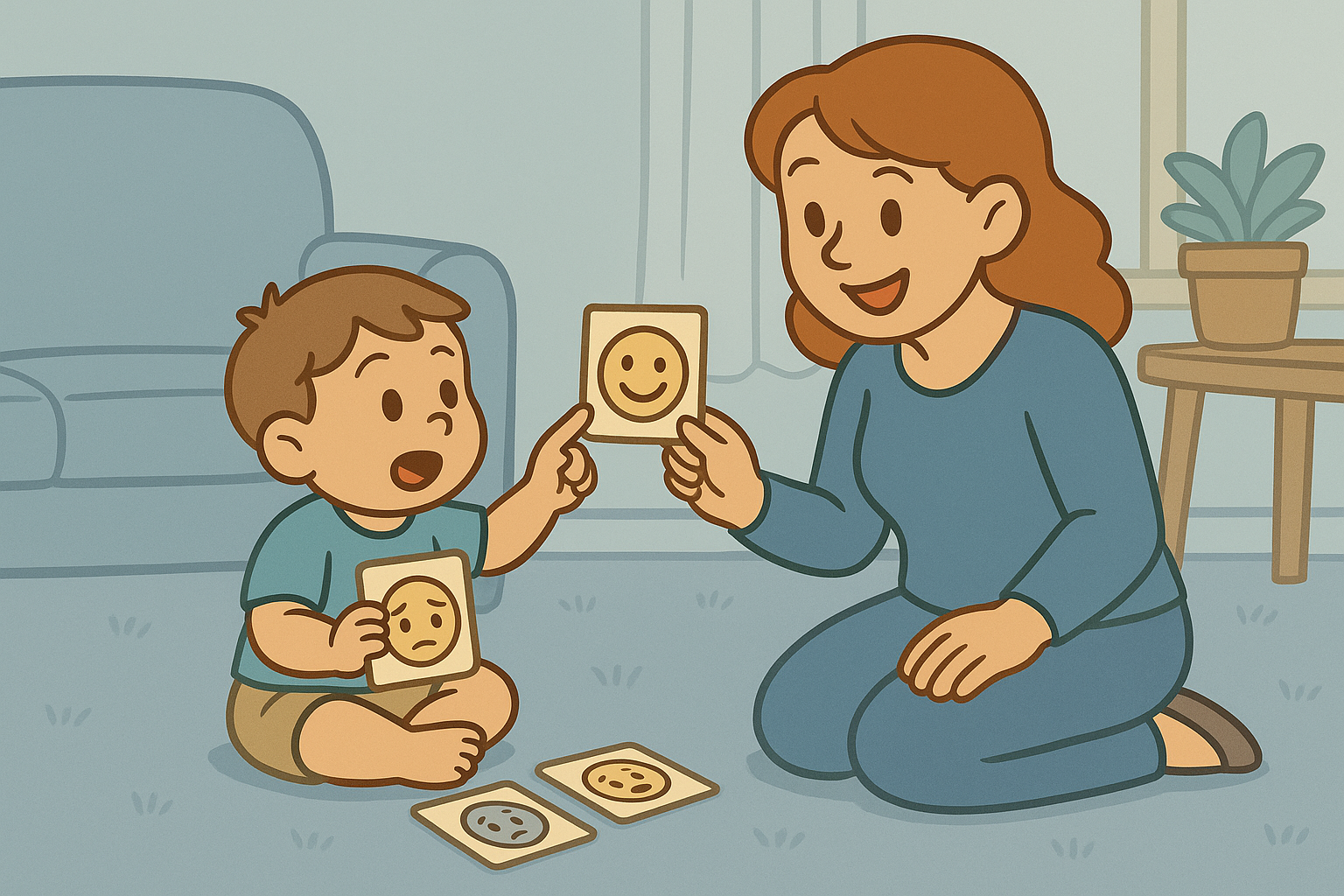 Using Emotion Cards for Early Learners