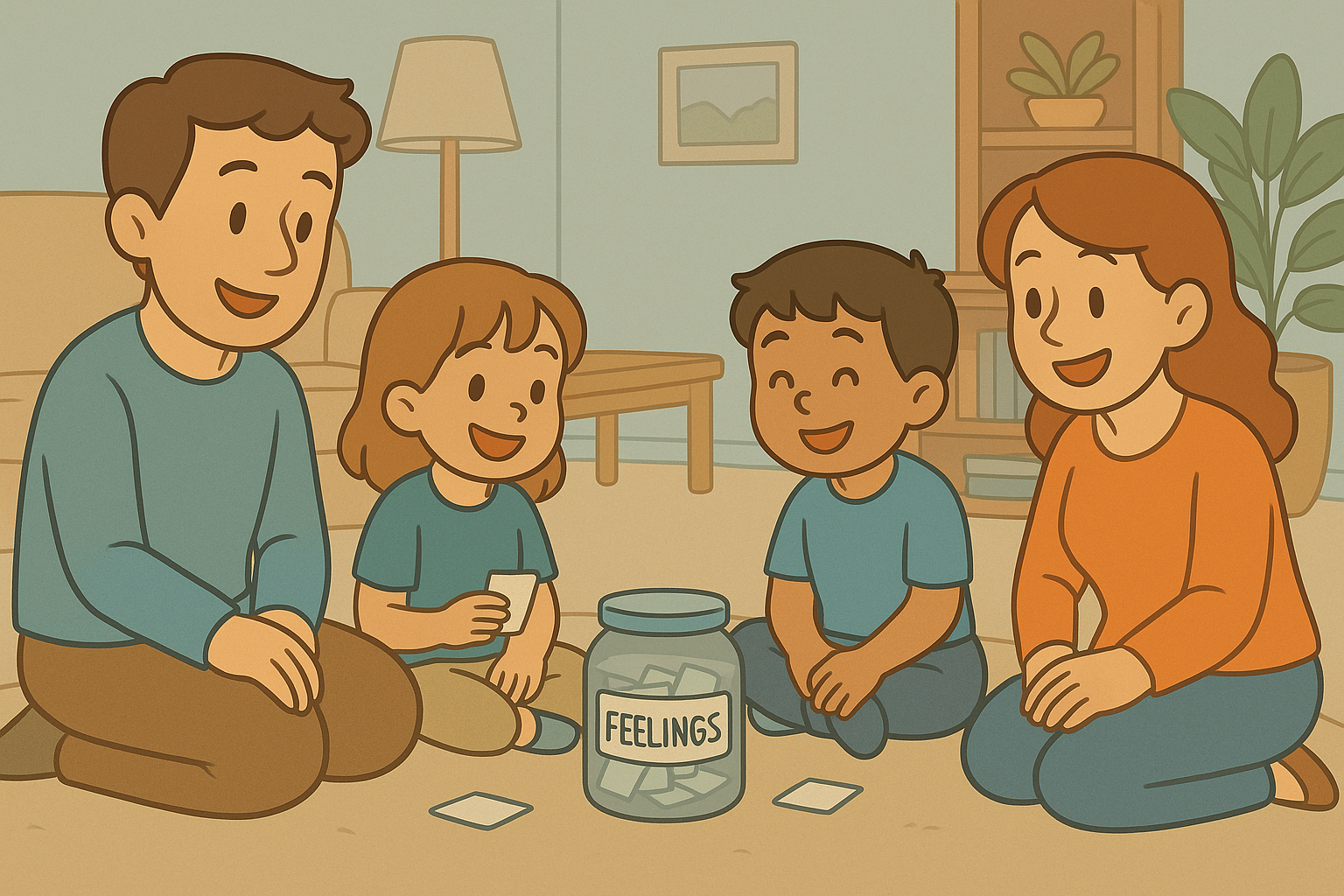 Family Reflection Nights: Talking About Feelings Together