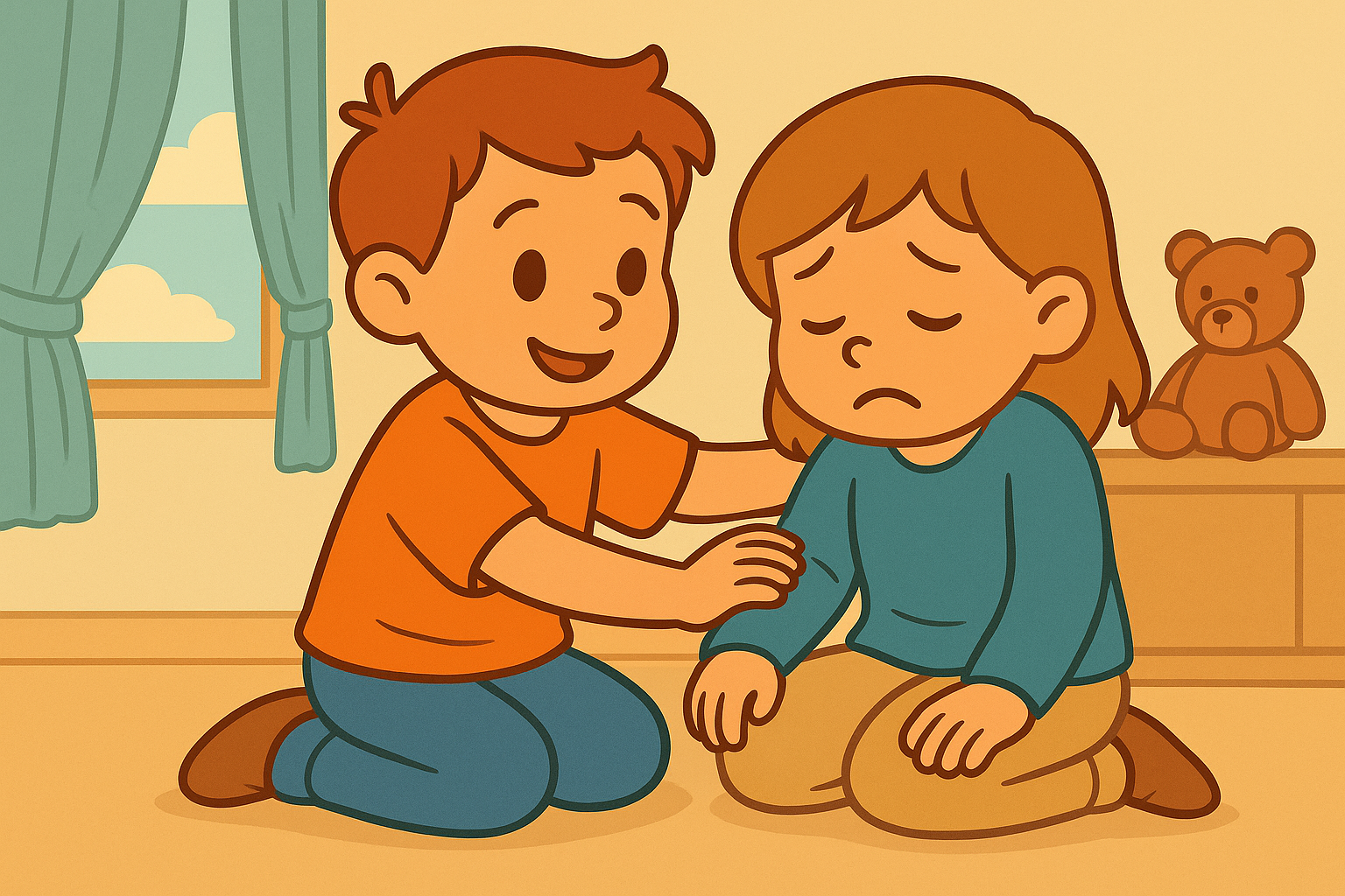 Teaching Kids How to Comfort Others