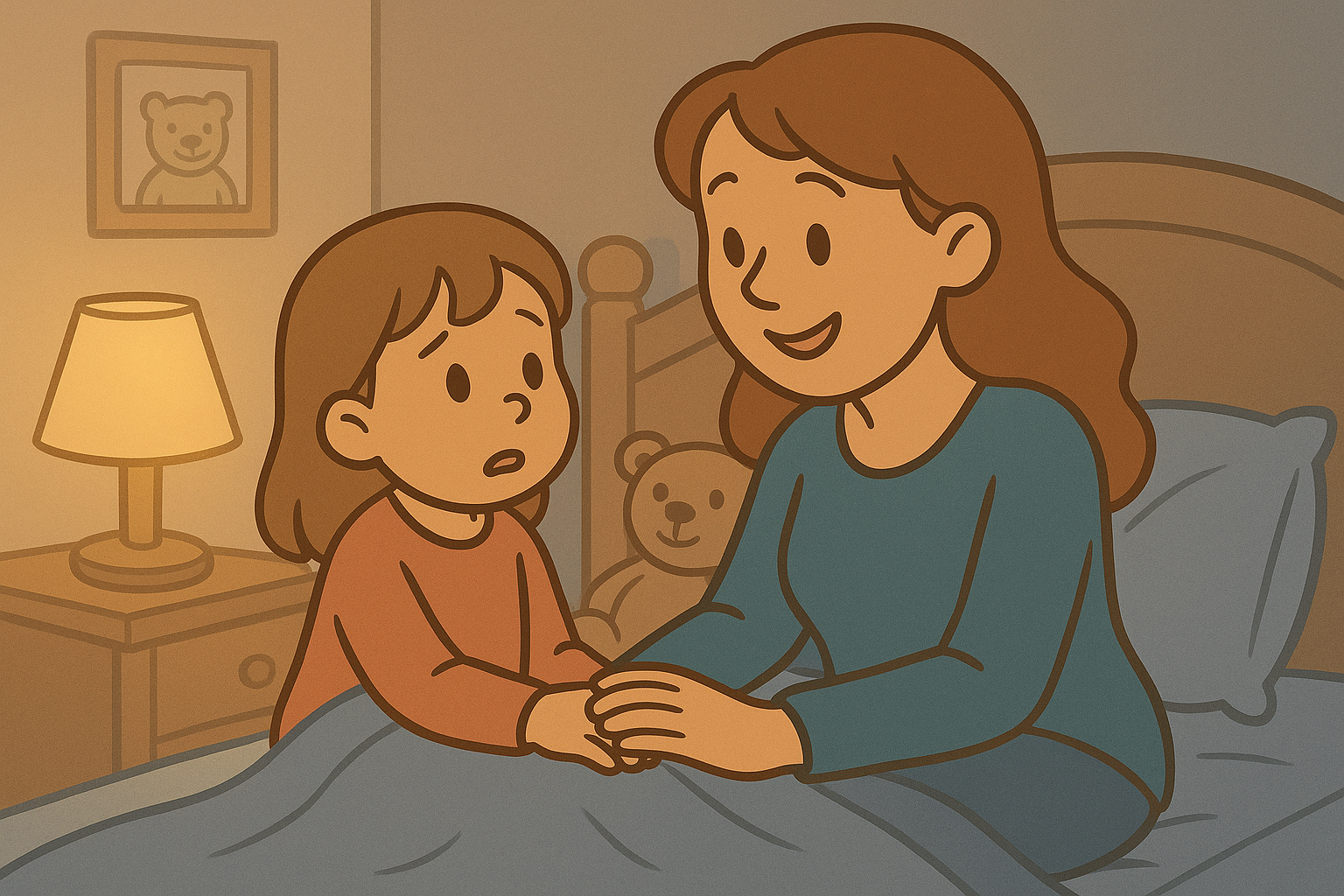 Using Bedtime Conversations to Build Self-Awareness