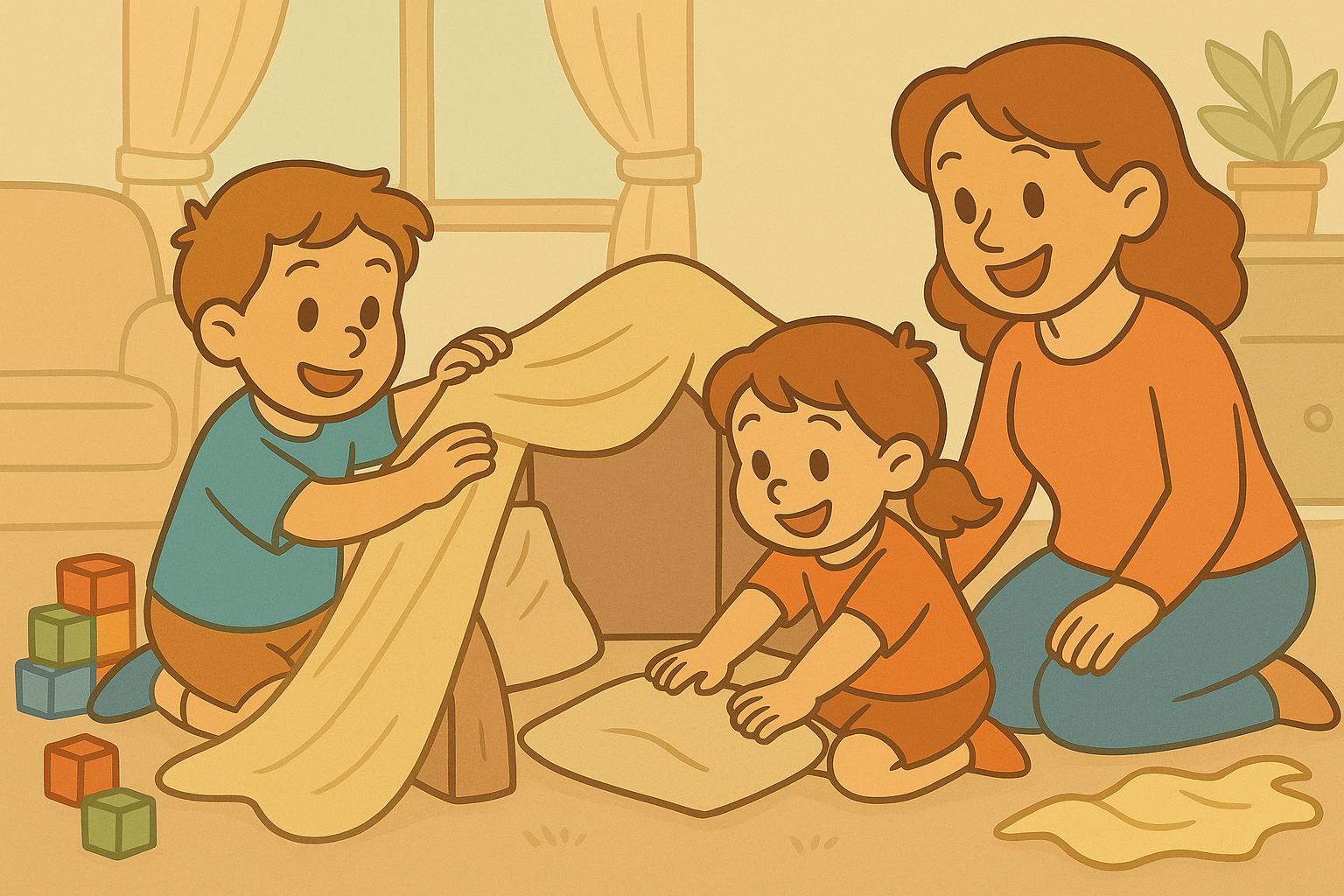 Encouraging Sibling Bonding Through Cooperative Play