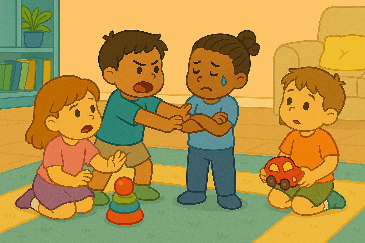How to Handle Aggression in Playdates