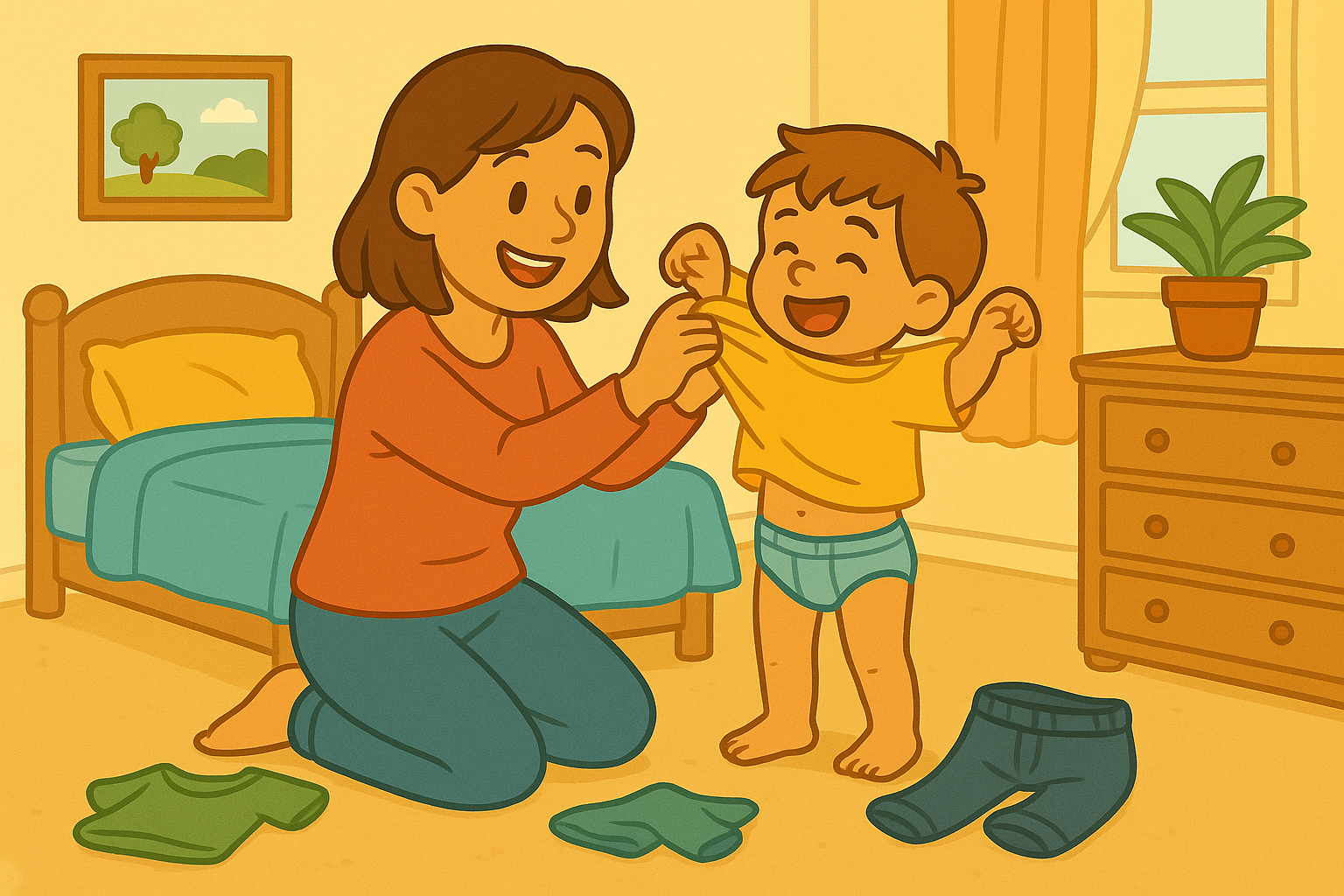 How to Stop Battles Over Getting Dressed