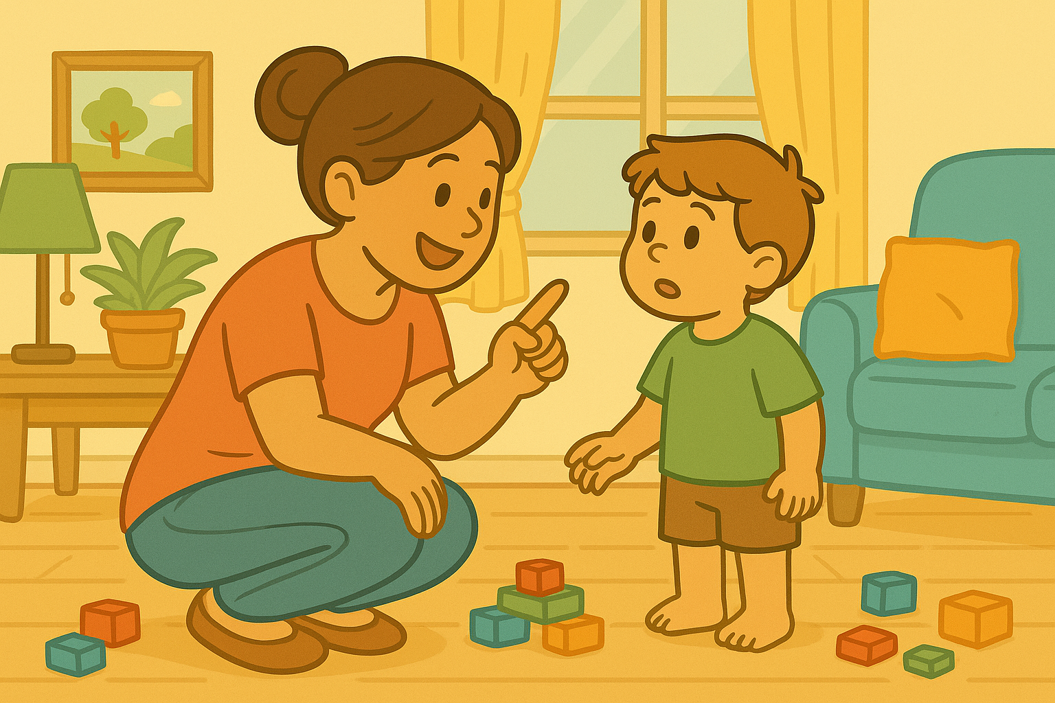 Using “First-Then” Statements for Cooperation