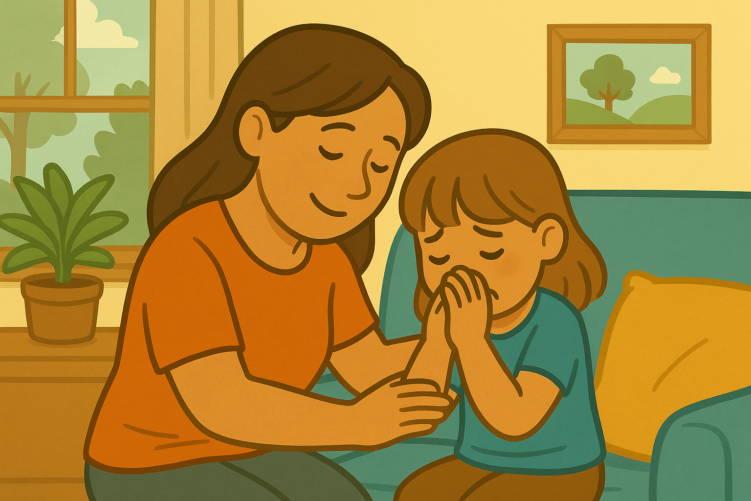 Helping Kids Calm Themselves After Conflict