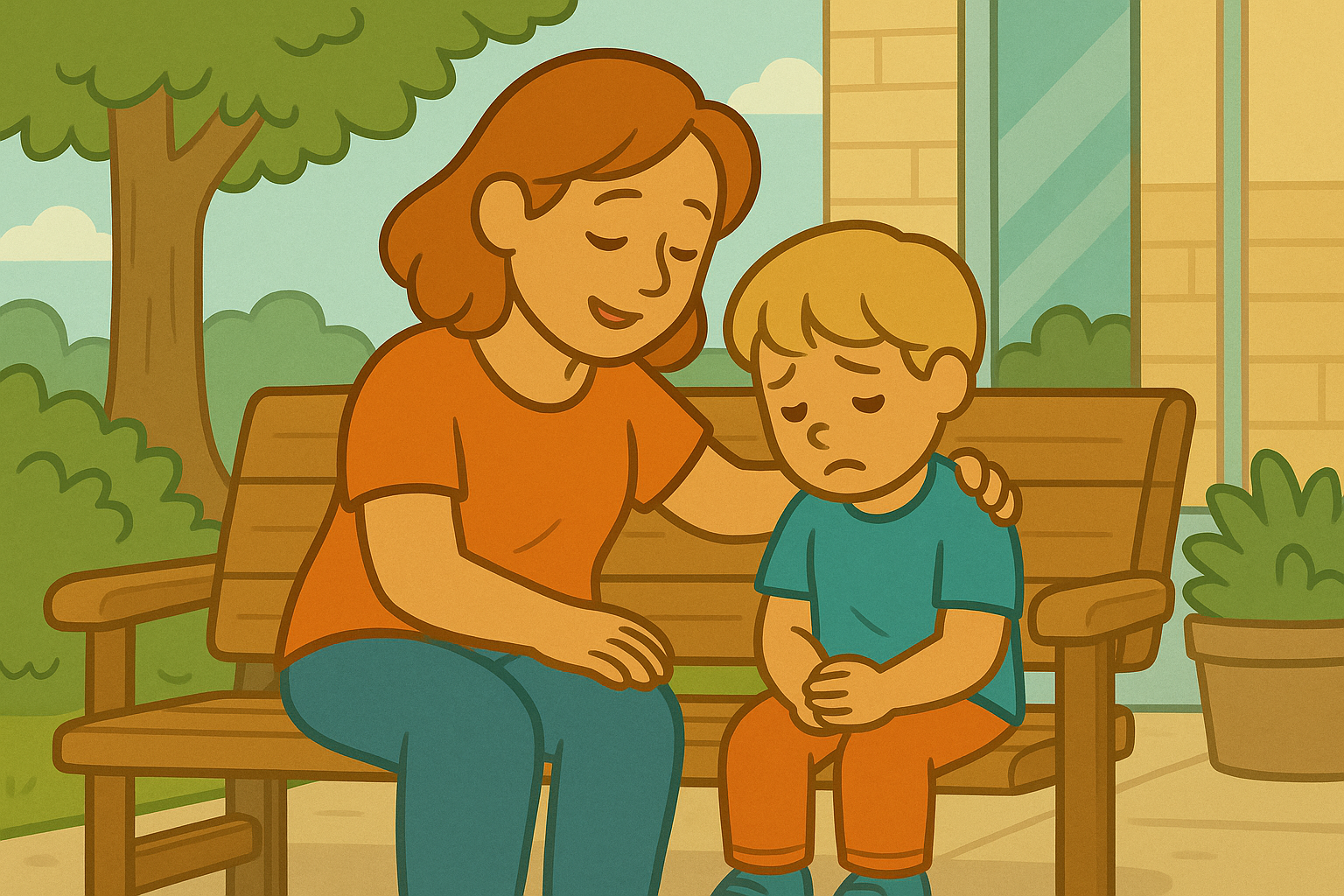 How to Help Kids Recover After a Public Tantrum
