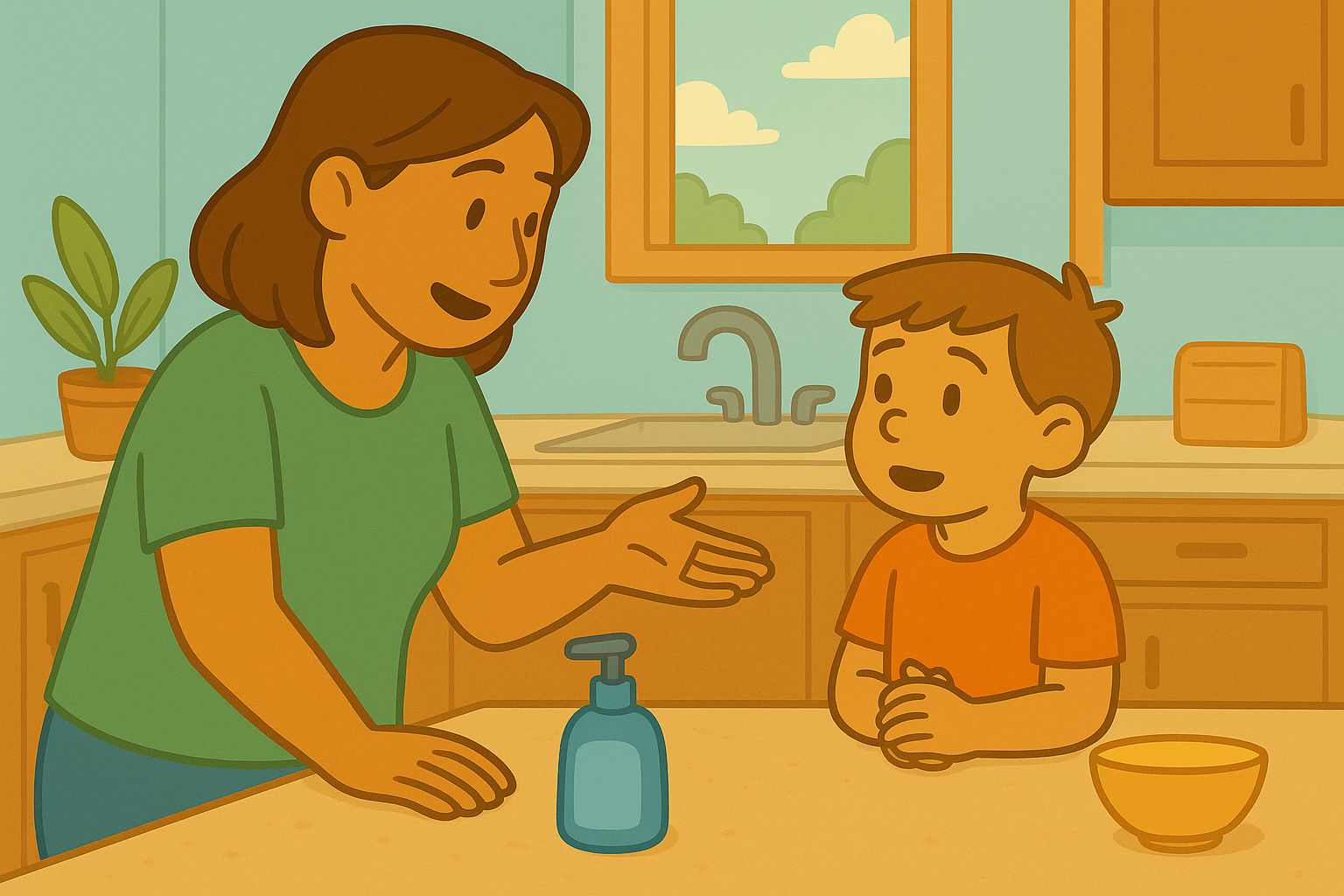 How to Talk About Germs in a Healthy Way