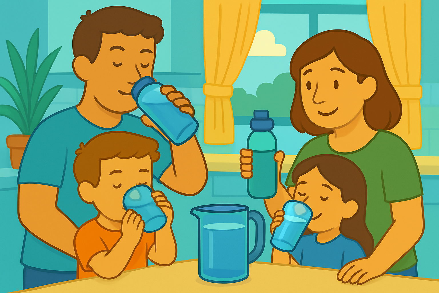 Encouraging Water as the Main Drink