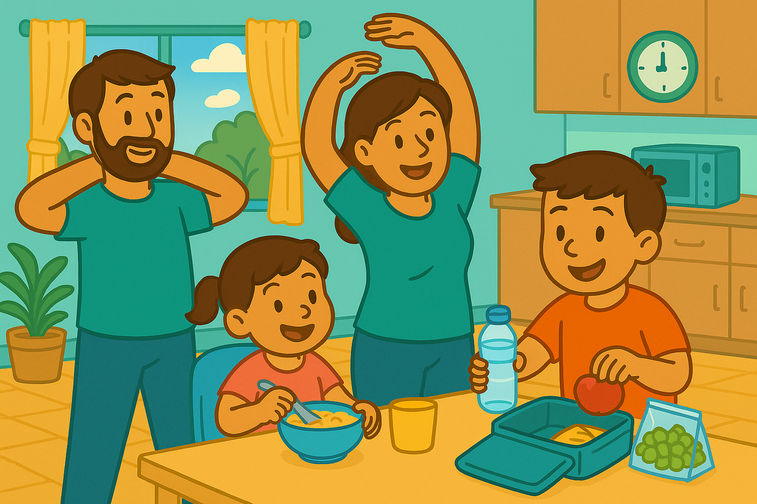 Creating a Family Health Routine