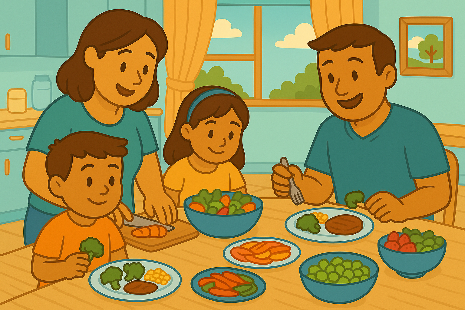 Balanced Nutrition for Growing Brains