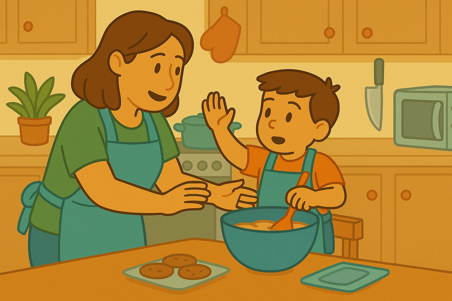 How to Keep Kids Safe in the Kitchen