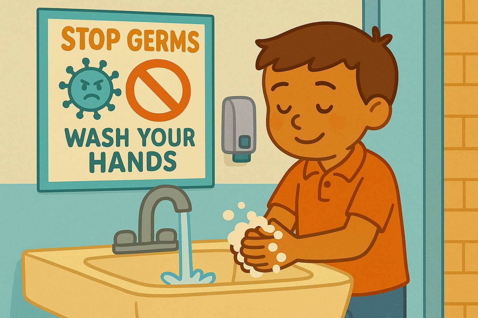 Preventing Germ Spread at School