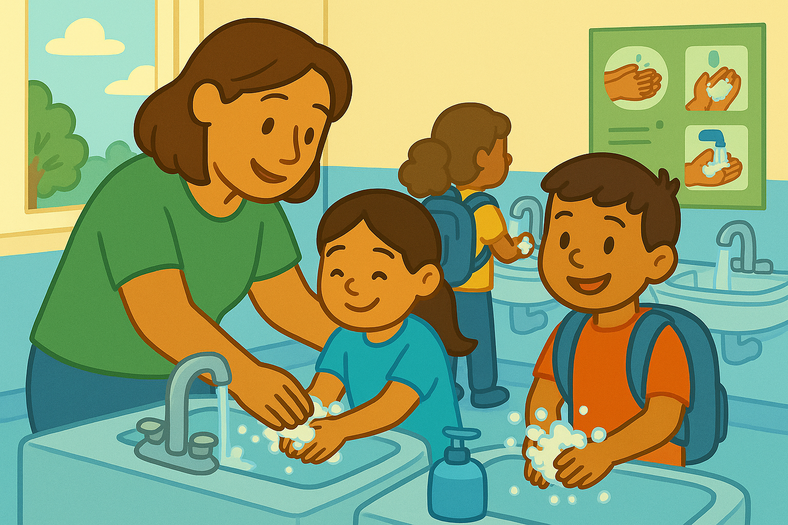 Encouraging Proper Handwashing in Schools