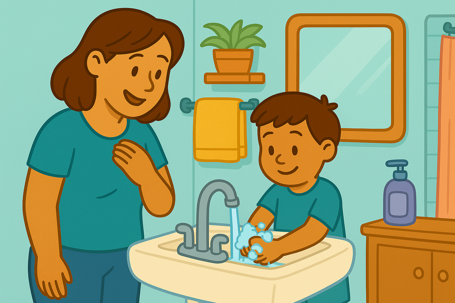 How to Encourage Independence in Hygiene
