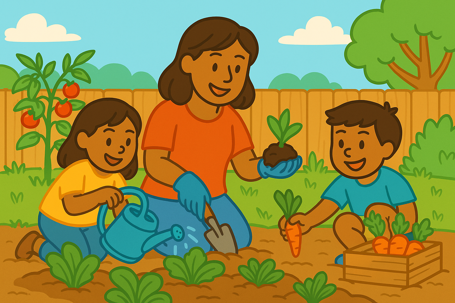 Family Gardening: Teaching Nutrition from the Ground Up