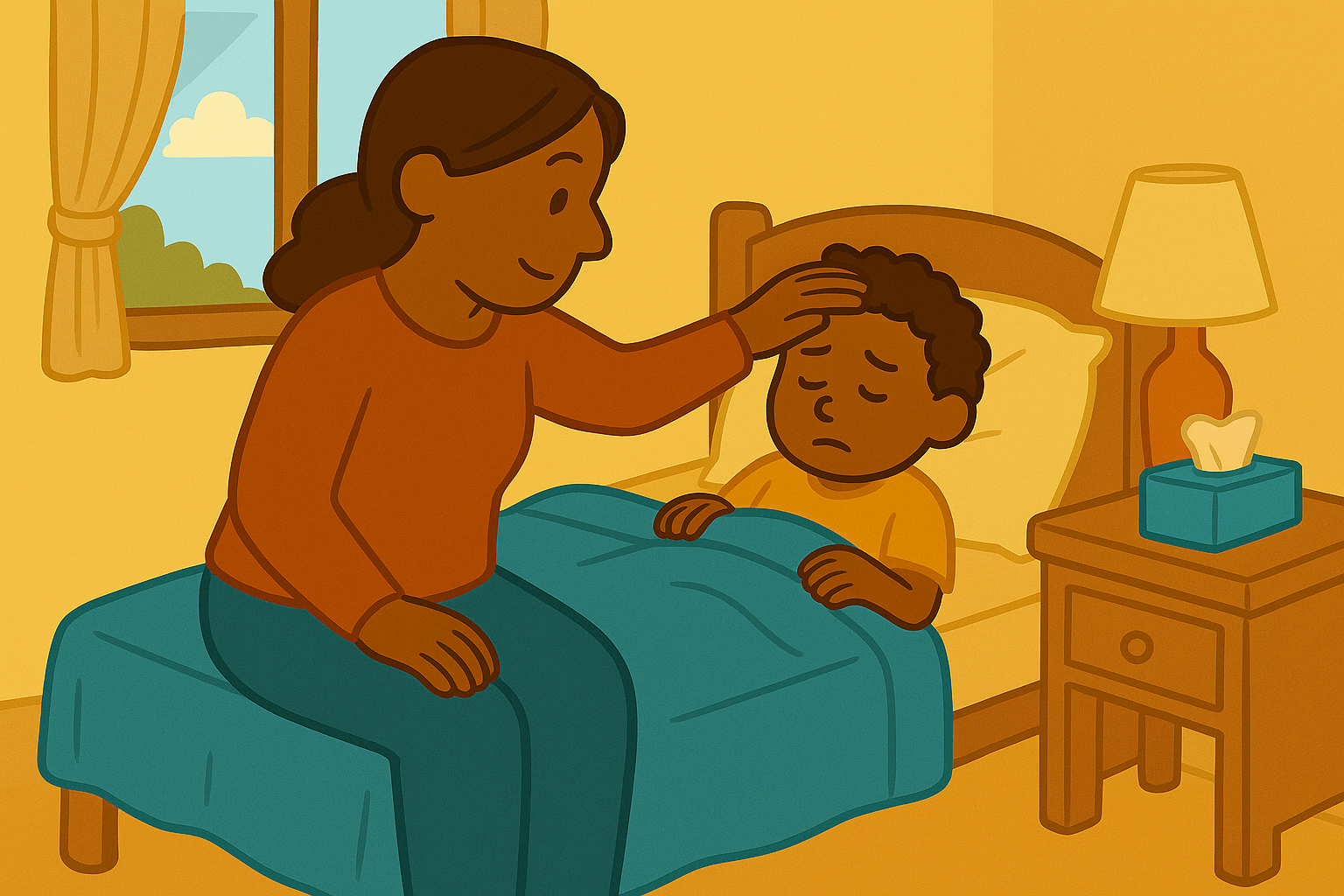 Helping Kids Recover from Illness with Calm and Care