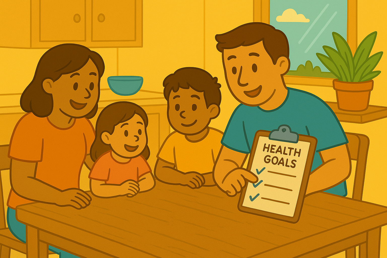 Family Health Goals: How to Make Them Stick