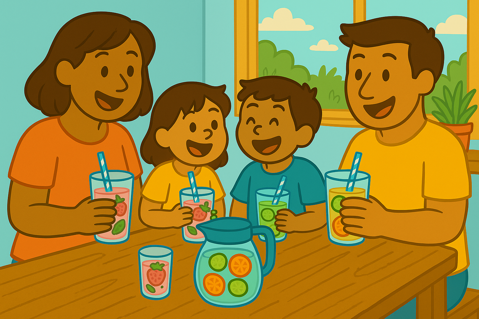 Family Hydration Challenges: Making Water Fun