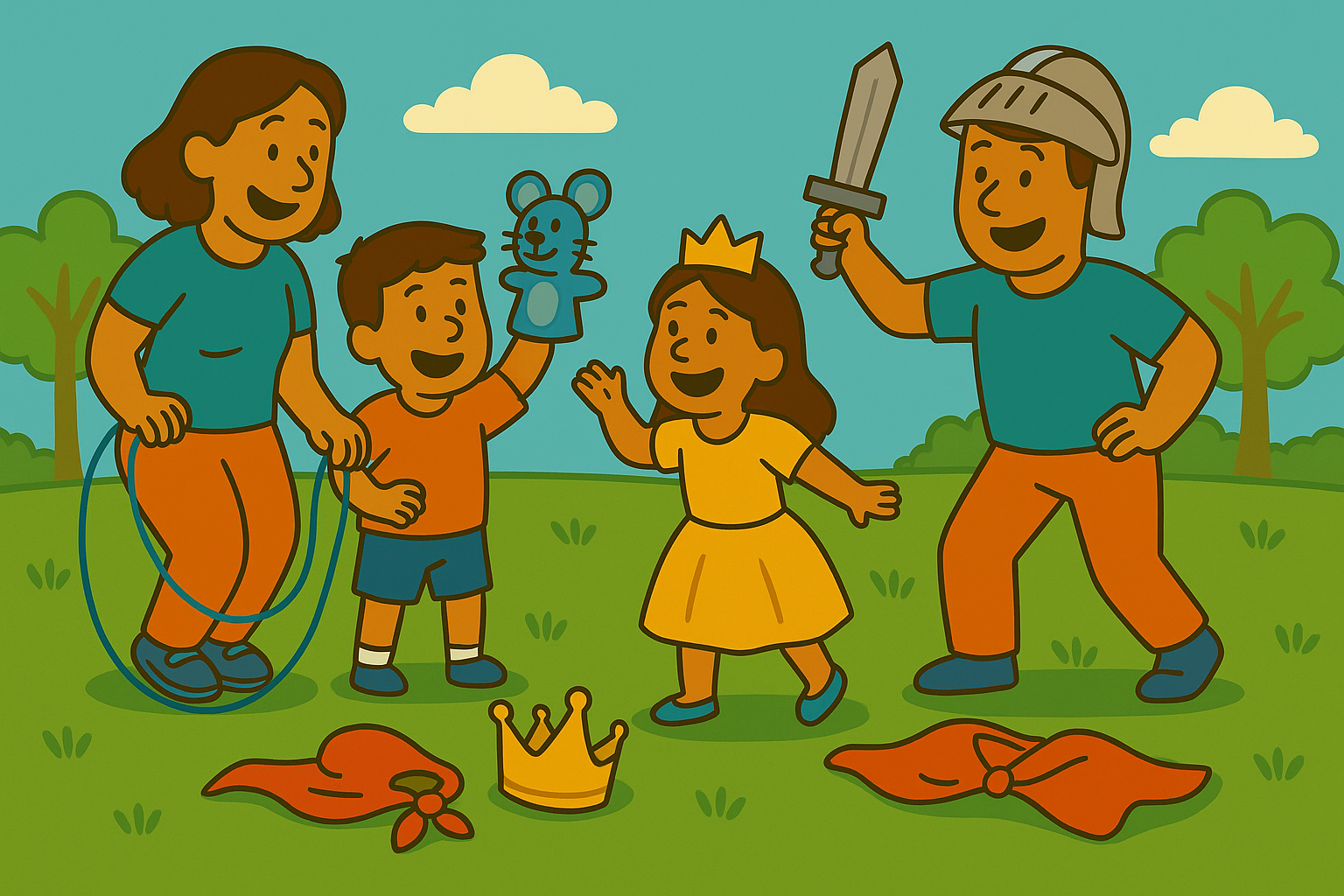 Building Confidence Through Performance and Pretend Play