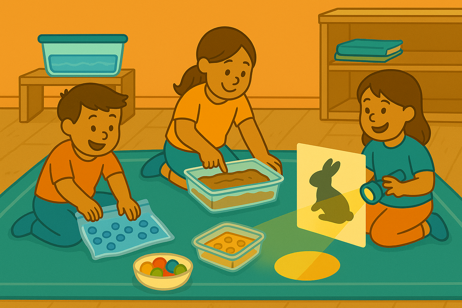 Mess-Free Sensory Play Setups for Indoors