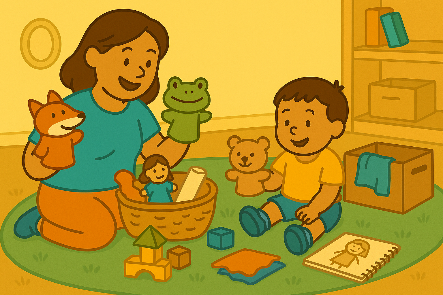 How to Build a Puppet Story Kit for Your Home