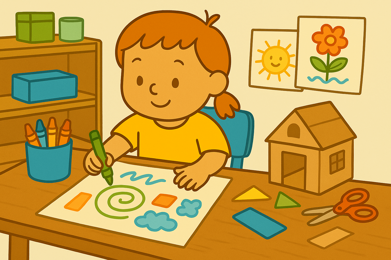 Encouraging Creative Independence in Preschoolers