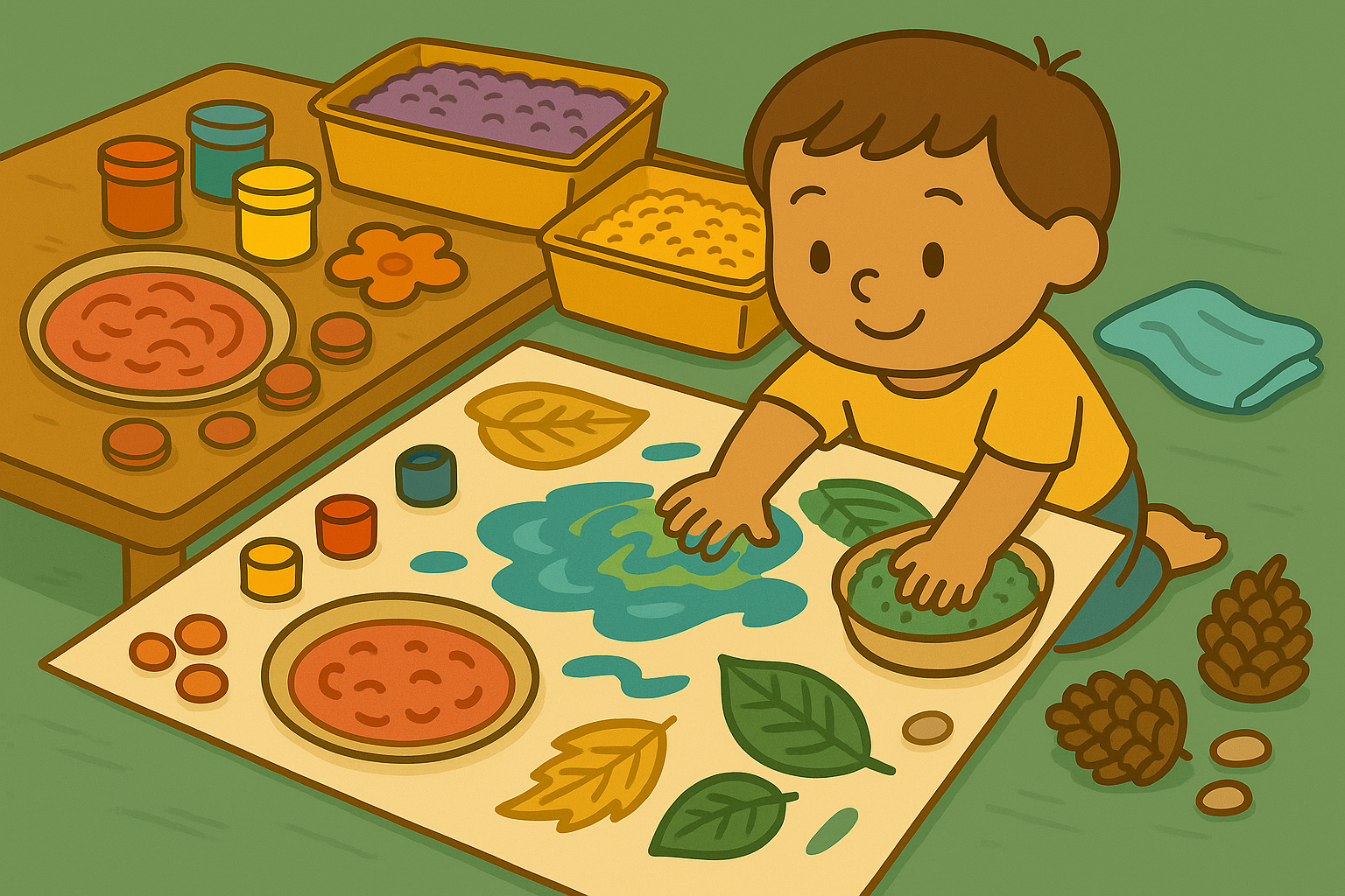 Exploring the World Through Sensory Art