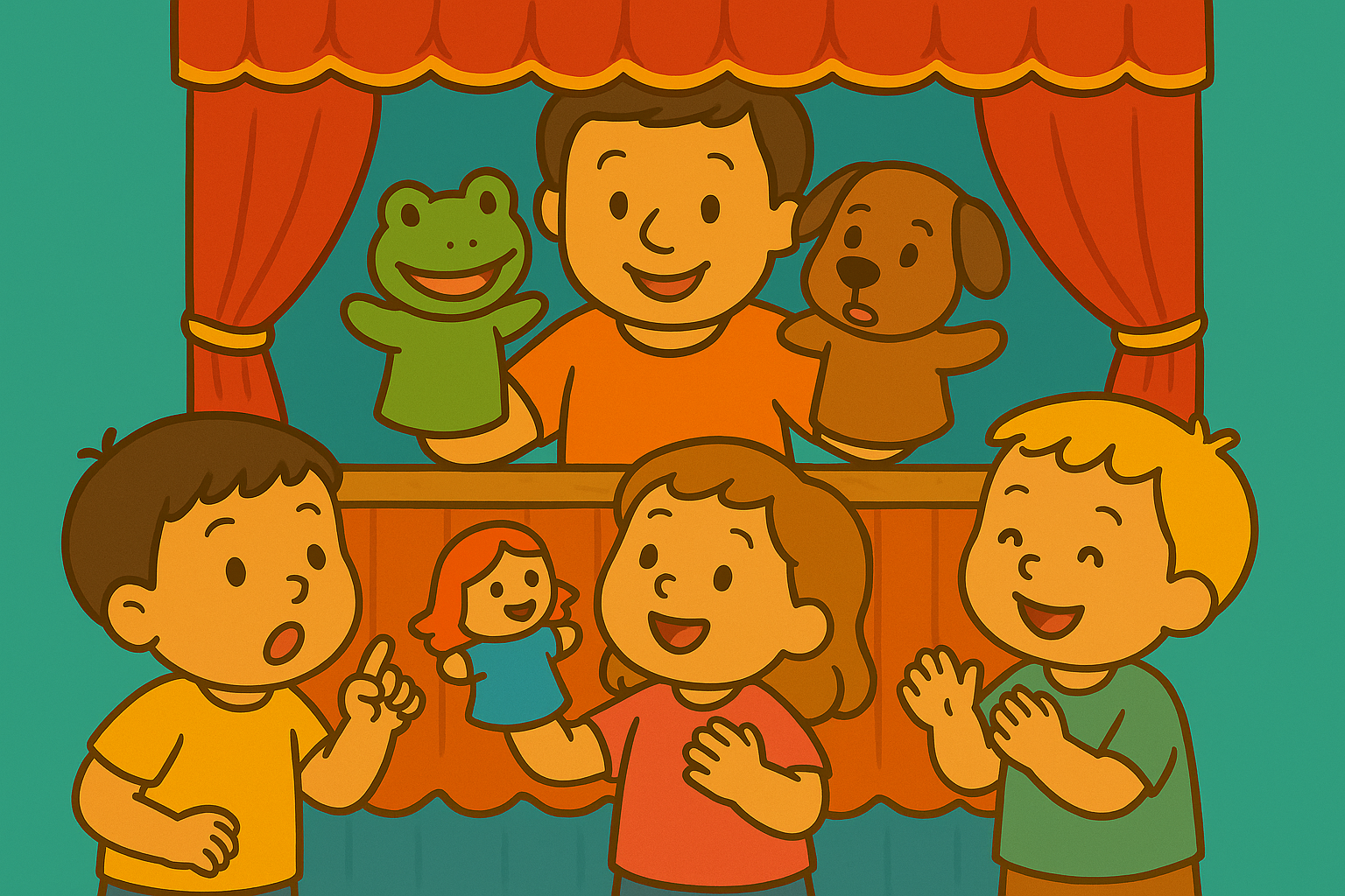 Puppet Shows That Teach Problem Solving
