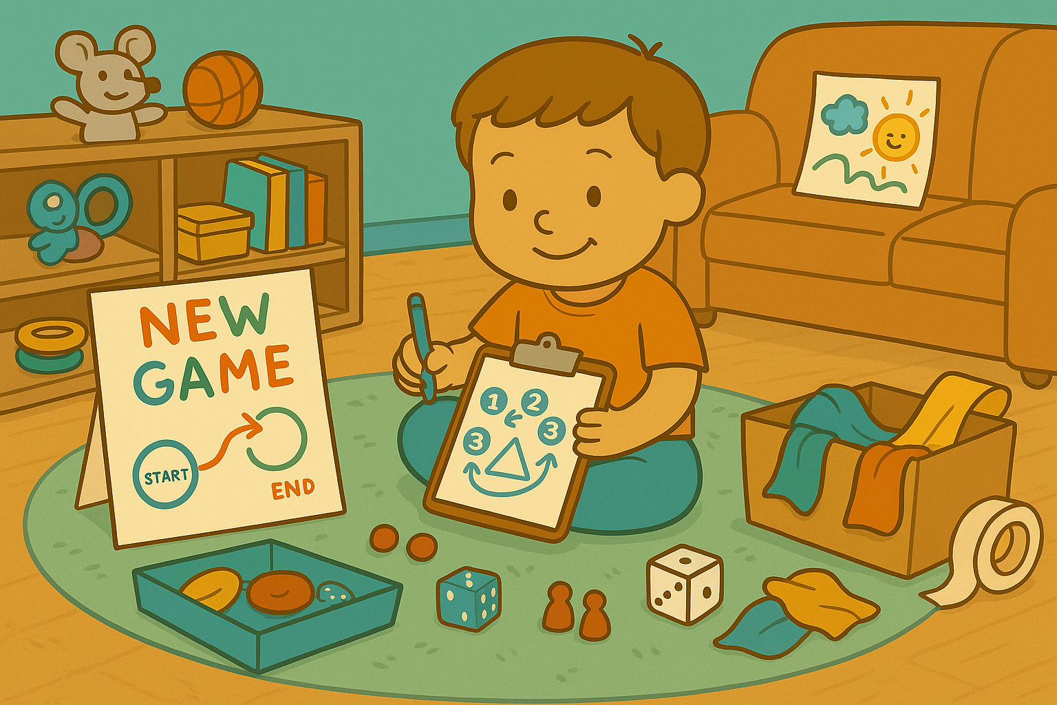 Encouraging Kids to Invent Their Own Games