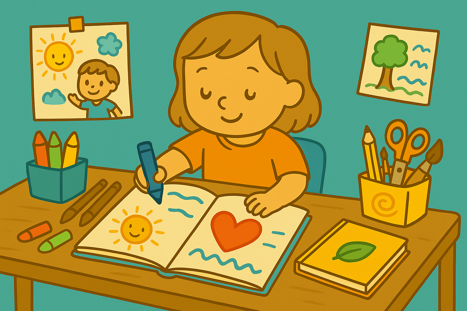 Encouraging Reflection Through Art Journals
