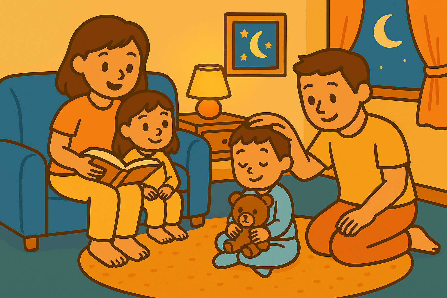 Building a Predictable Evening Routine That Calms Everyone