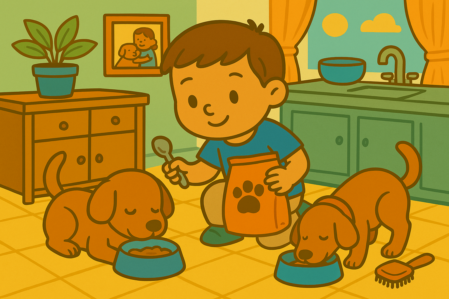 Teaching Responsibility Through Pet Care Routines