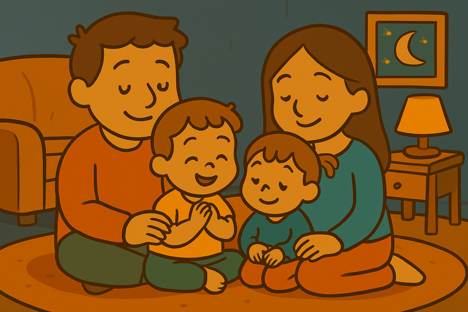 Restorative Evenings: Family Reflection and Gratitude Practices