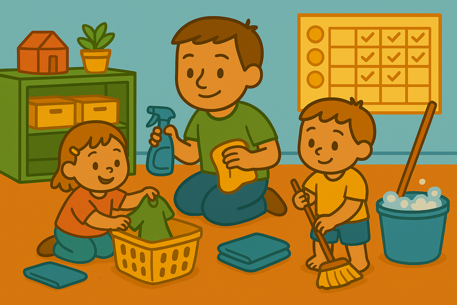 How to Create Shared Family Chores That Feel Fair