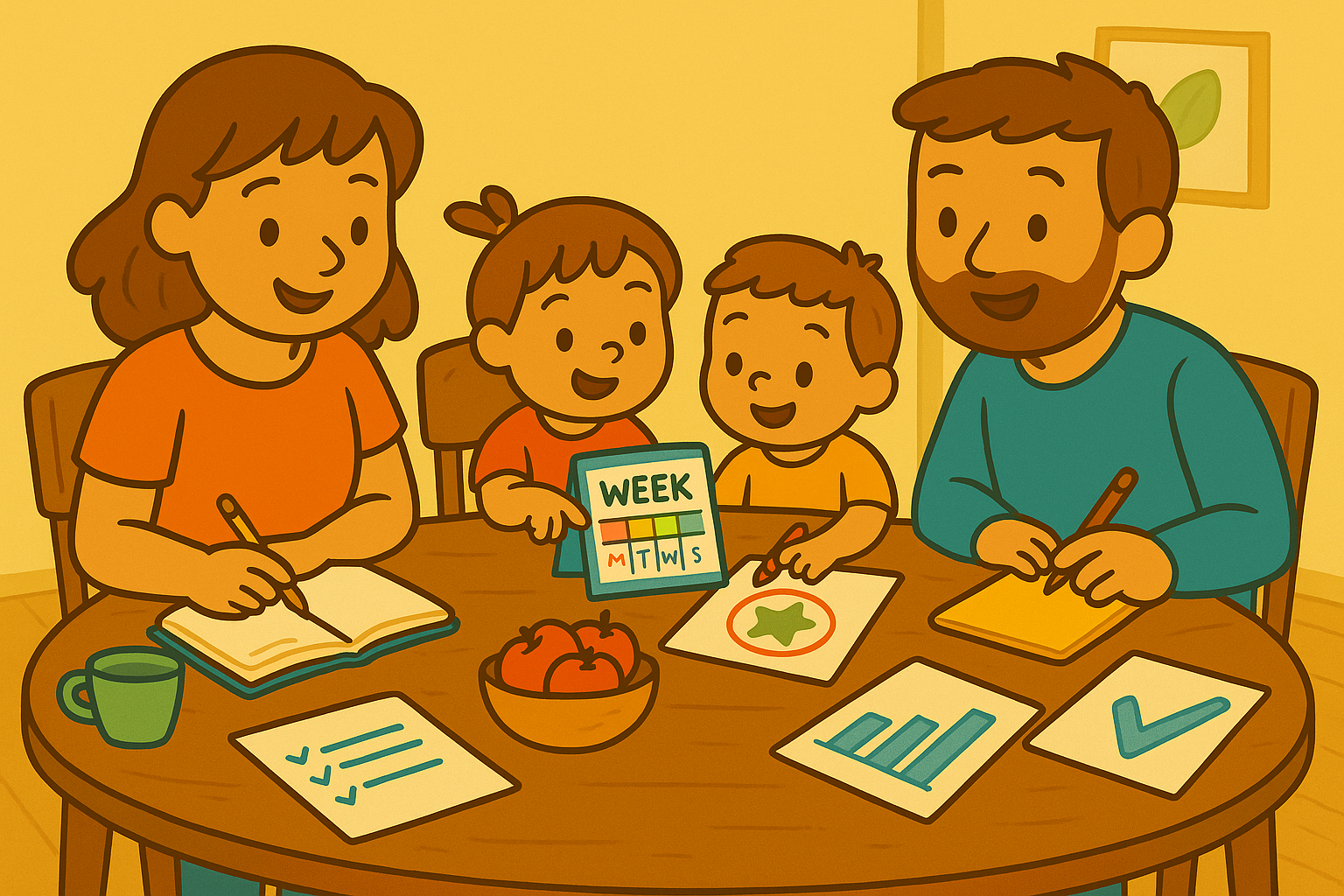 Family Planning Nights: Setting Goals Together