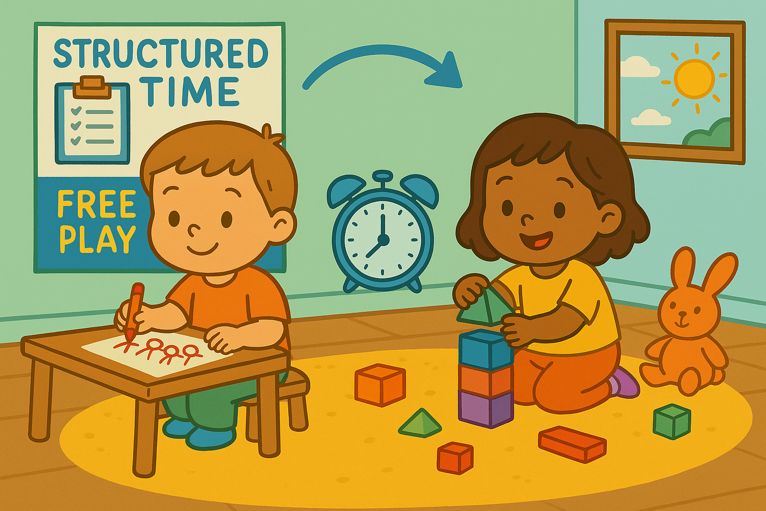Balancing Structured Time and Free Play