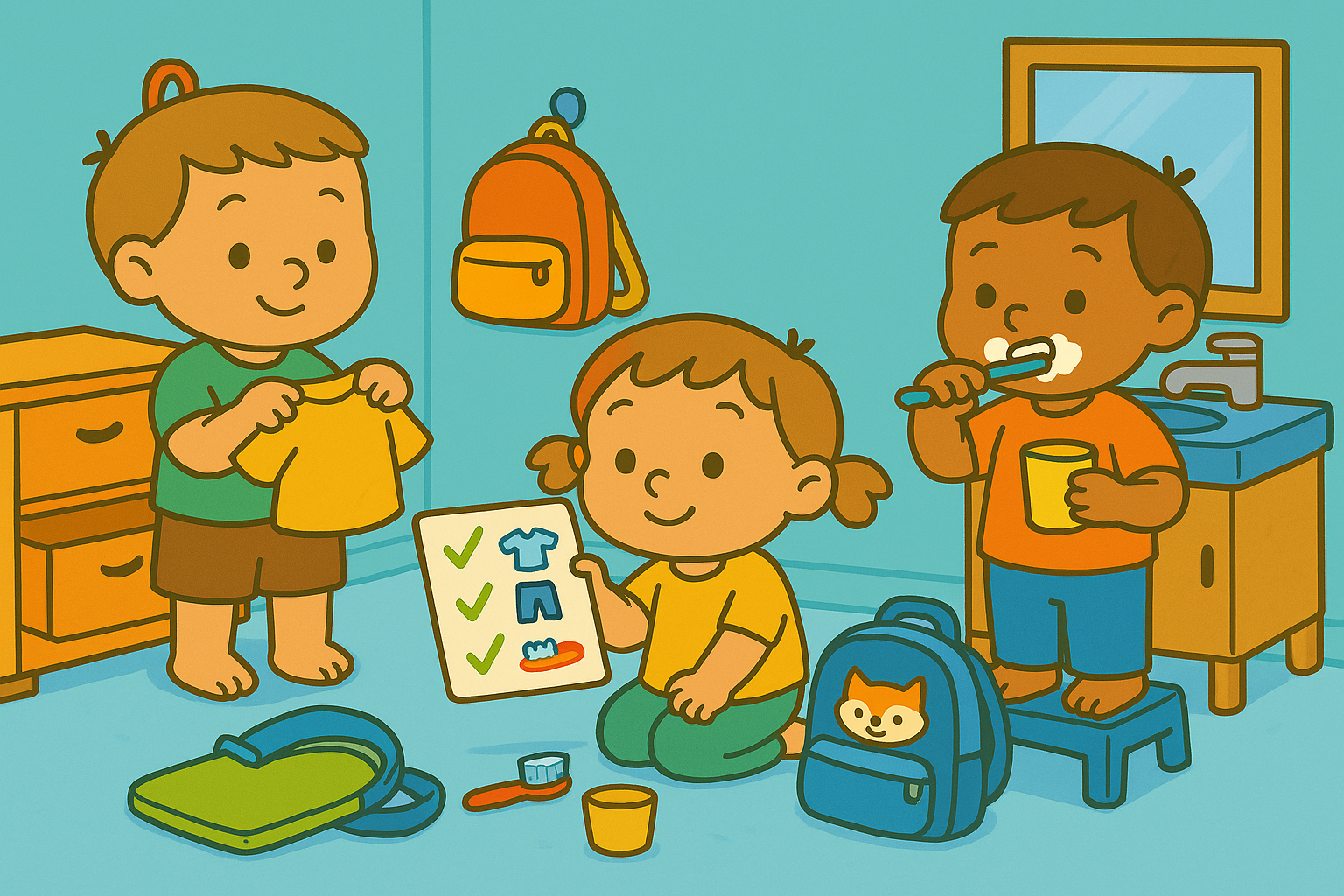 Using Routine to Build Kids’ Independence