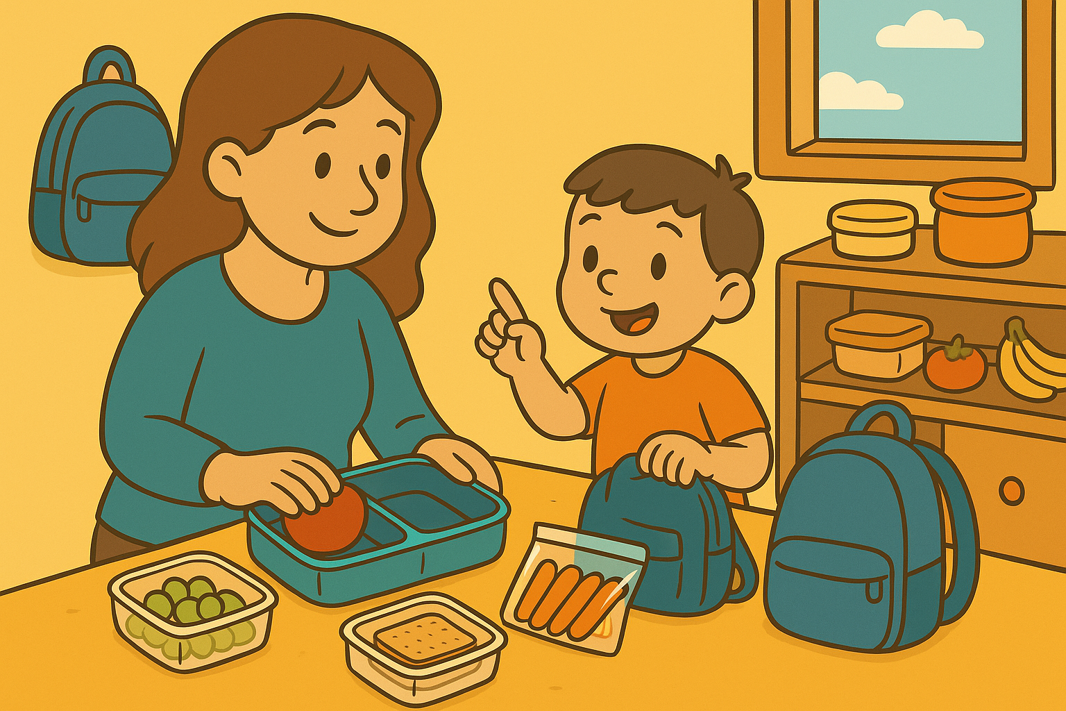 How to Simplify the School Lunch Routine