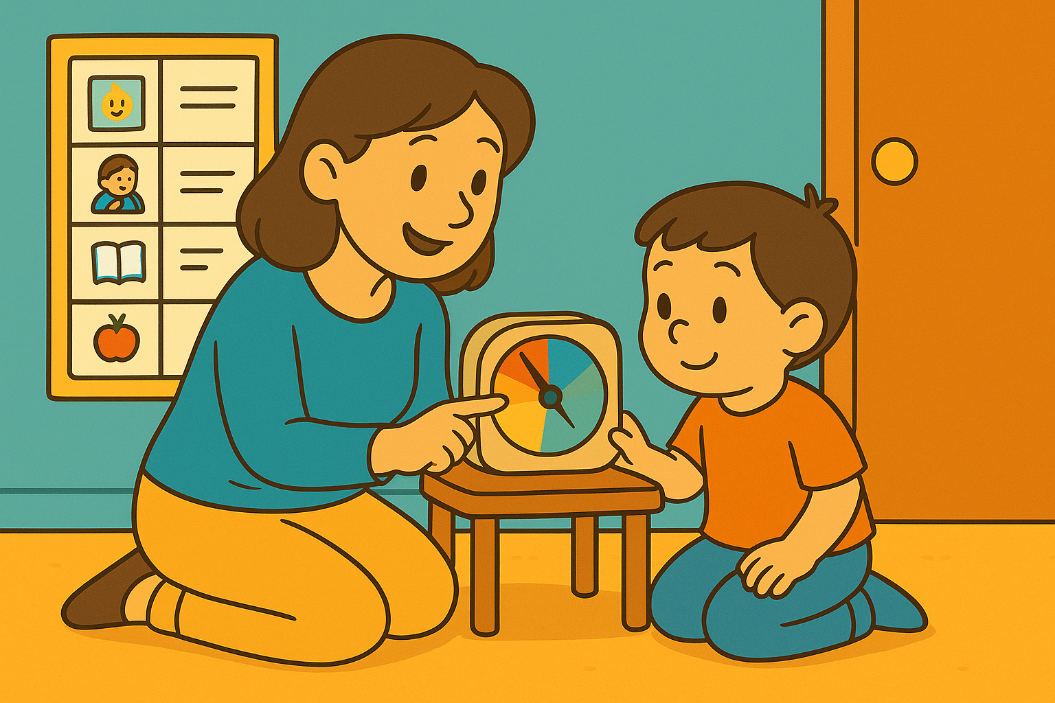 Teaching Transitions With Visual Timers