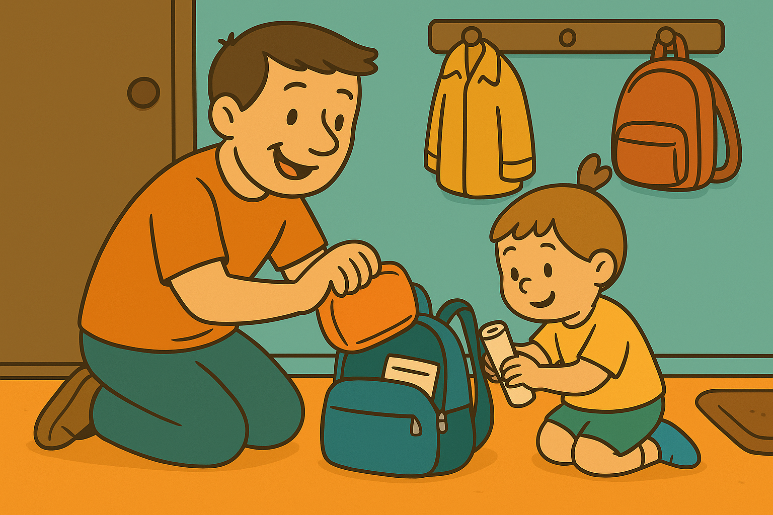 Family “Morning Team” Mindset: Working Together