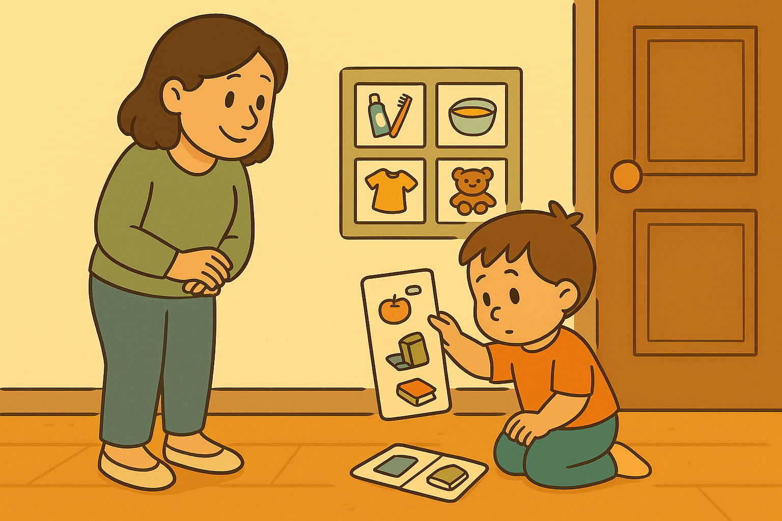 Encouraging Autonomy Through Predictable Patterns