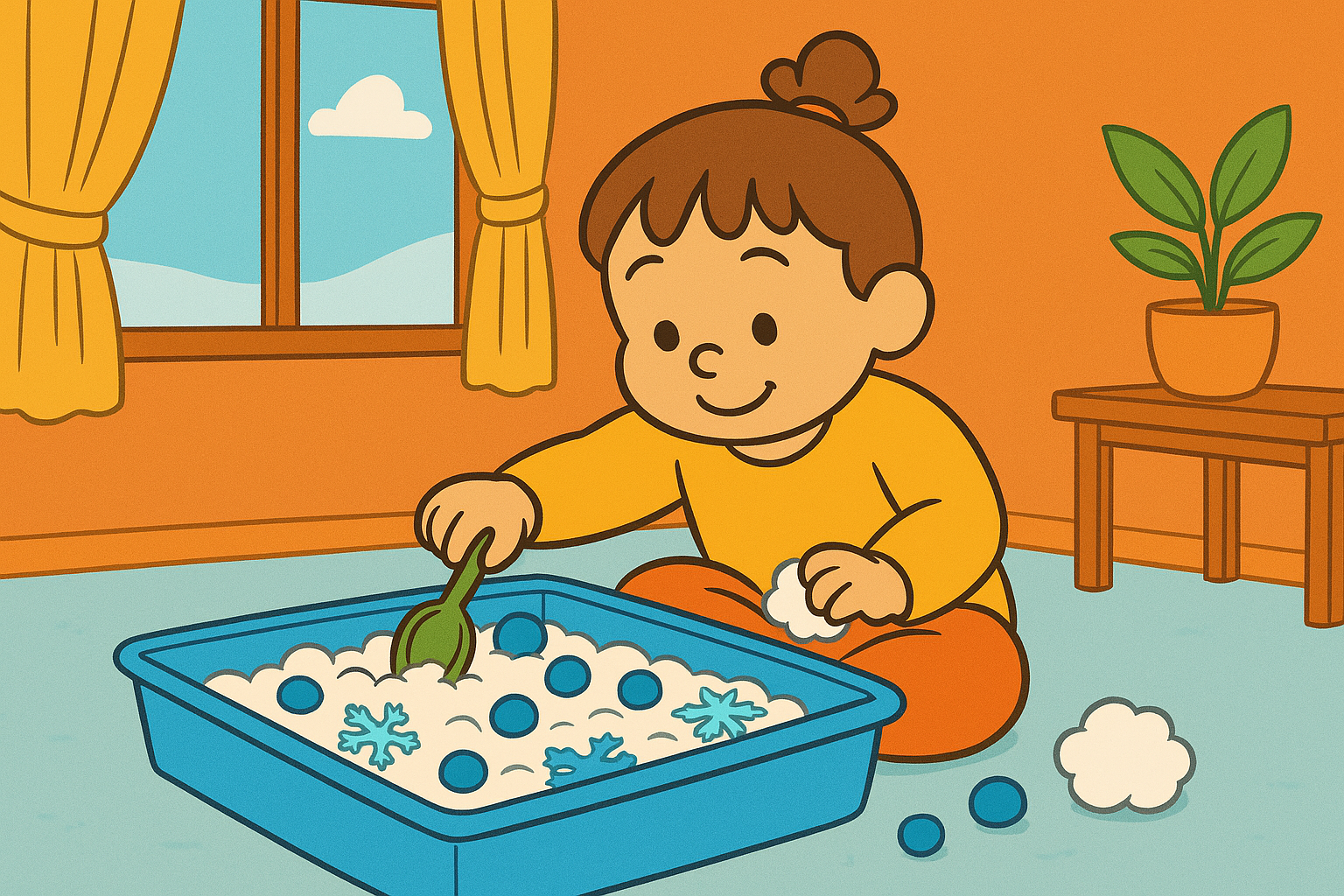Winter Sensory Play Ideas for Indoors