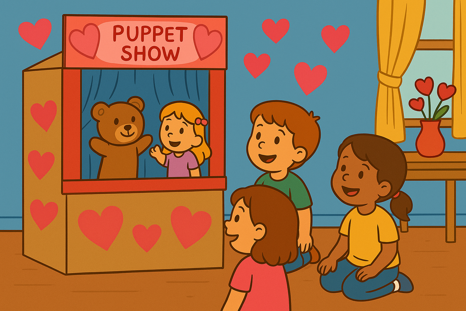 Valentine’s Day Puppet Shows About Love and Friendship
